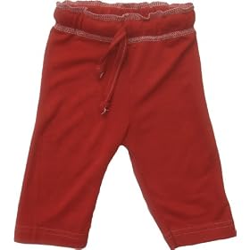 Organic Small Plum Berry Colored Baby Yoga Pants Made of Bamboo 0-3M 3-6M 6-12M 12-18M 18-24M