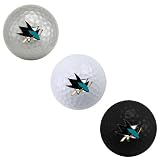 NHL San Jose Sharks 3-Ball Tri-Color Golf Ball Set