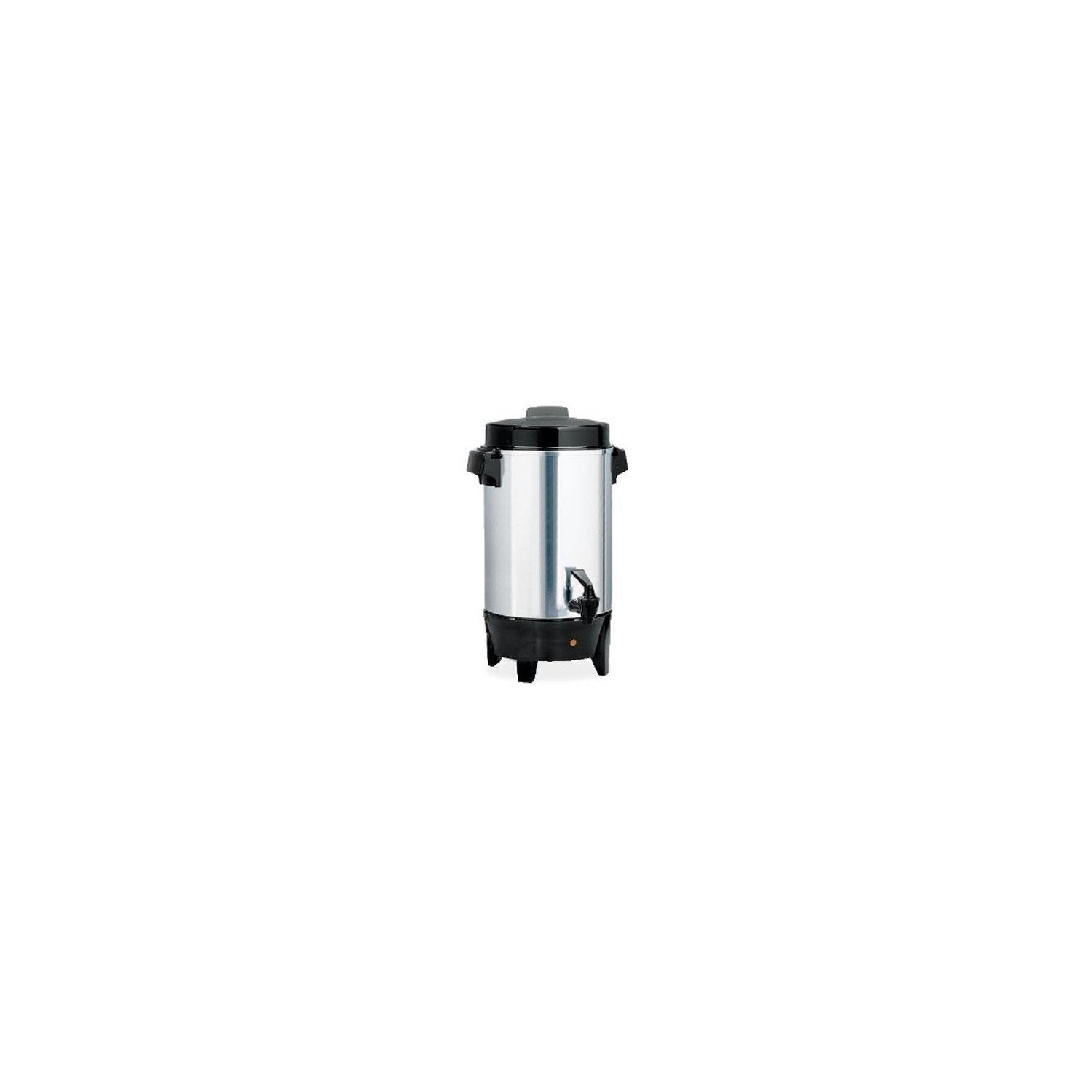 New Focus Electrics West Bend 36 Cup Coffee Urn Cool Tip Plastic Filter Basket Detachable Cord.