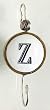 Monogram Large Ceramic Hook - Z