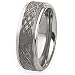Tungsten Carbide Ring with Celtic Knot Design (8.0 mm) - Sizes 7-13