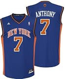 Carmelo Anthony Youth Jersey: adidas Blue Replica #7 New York Knicks Jersey