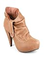 Gathered Side Platform Bootie