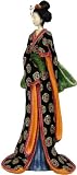 Best Simple Beautiful Teen Gift Idea for Her - 18" Hand Painted Japanese Geisha Art Figurine Statue in Wedding Kimono