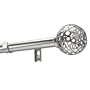 Levolor Sphere Rod Set, Satin Nickel, 3/4-Inch Diameter, 66 to 120-Inch Width