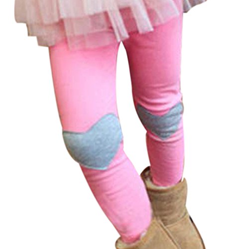 Weixinbuy Baby Kids Girls Cotton Candy Color Sweet Pants Leggings