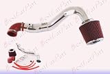06 07 08 09 10 Honda Civic Si 2.0 L4 Cold Air Intake + Red Filter CHD13R