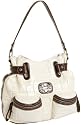KATHY Van Zeeland Pillow Talk Belt Hobo,Frosting,one size