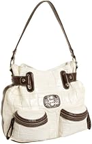 KATHY Van Zeeland Pillow Talk Belt Hobo,Frosting,one size