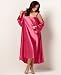 Morgan Taylor Robe, Plus Size Long Charmeuse