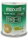 Maxell - 100 x DVD-R - 4.7 Go 16x - spindle - support de stockage