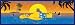 Poster mit Rahmen 30,5 x 91,5 cm, Blau - Simpsons - homer shark gerahmt - Antire von The Simpsons - alle Infos