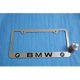 Buy BMW Logo License Plate Frame Chrome New by bparts