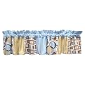Trend Lab JTE-350 Geo Brown Teal Window Valance