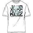 Jabbawockeez Dance Face Fill Logo White T-shirt Tee