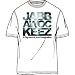 Jabbawockeez Dance Face Fill Logo White T-shirt Tee