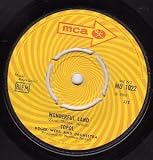 WONDERFUL LAND 7 INCH (7" 45) UK MCA 1968
