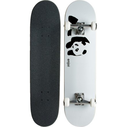 Enjoi Whitey Panda Complete ( sz. 7.60, White/Black )