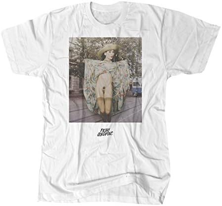 Filthy Gorgeous Lift Your Skirt T-Shirt (Small, White)