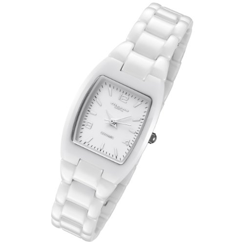 Cirros Luxury Ladies White Ceramic Watch Model 2296LW-MD