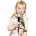 Glitter Microphone (10in) - Silver