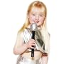 Glitter Microphone (10in) - Silver