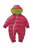 (コ-ランド) Co-land ベビー服 カバーオール ロンパース 長袖 冬防寒グッズ フード付き 赤ちゃん綿服 アウター 出産祝い お出かけ 新生児 ローズ 90サイズ