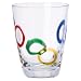 Color Rings Bright Double Old Fashion Glass (Set of 4)