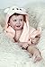 Hooded Towel Luckver with Baby Wrap:100% Cotton for Any Childre's Age,Infant or Toddler-CUTE-Super Soft Blanket and Shower Gift for kids-Superior Quality