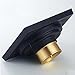 Senlesen Art Carved Oil Rubbed Bronze 4'' Shower Floor Waste Drain Cover Washer Machine Waste Drain