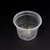 Orchid Pot - 6 inch - Crystal Clear - 10 pack