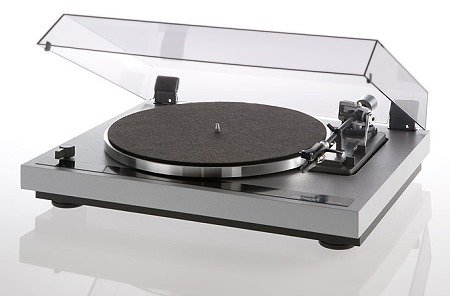 Thorens TD 190-2 Vollautomatischer Plattenspieler (TP 19-1 Tonarm, OMB 10 Tonabnehmer) silber
