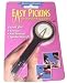 * A SLANT Tip Tweezer with a Magnifying Lens * Great for Removing "Hard to See Splinters" * Great for Threading Needles * Great for First Aid Kits * Removing Bee Stingers * Lens in focus at 1" to 1-1/2" from tweezer point * Overall Dimensions: 4" Long x 1" Wide * Lens Cleans easily in warm or cold water; wipe with soft cloth or tissue * Color: BLACK