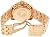 Chase-Durer Men's 850.8BRG Crossfire 18K Rose Gold-Plated Stainless Steel Chronograph Watch by Chase Durer