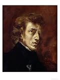 Frederic Chopin (1810-49) 1838 Giclee Poster Print by Eugene Delacroix, 9x12