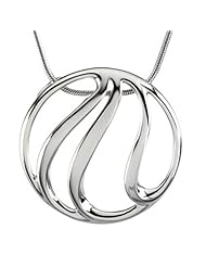 14K White Gold Pendant with Chain -- LIFETIME WARRANTY
