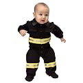 Aeromax Jr. Firefighter Suit - Black