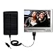 Solar Powered Rechargeable External Battery Pocket Charger for the Archos 705 WiFi - uses Gomadic TipExchange Technology