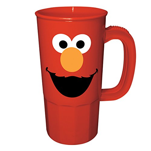 ICUP Sesame Street Elmo Party Cup, 20-Ounce, Red Stein