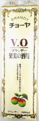 チョーヤ　ブランデー　ＶＯ　３７％　果実の酒用　1800ml