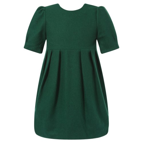 Richie House Girls' Elegant Dress with Pleat Details Rh1012