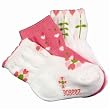 Robeez Love Garden Organic Socks 3/pk