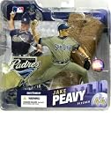 Jake Peavy Rare San Diego Padres "Gray Jersey" Variant McFarlane MLB Series 16 Action Figure