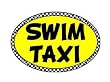 BaySix Swim Taxi Car Magnet