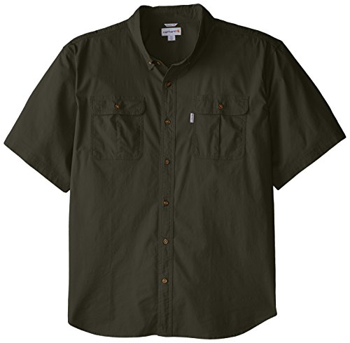 Carhartt Men's Big & Tall Short Sleeve Solid Work Shirt