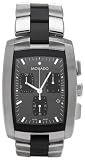 MOVADO Watch:Movado Men's 605773 Eliro Black Rubber And Stainless-Steel Bracelet Watch