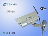 Tenvis IP602W Outdoor Wireless/Wired IP Camera with 15m Night Vision and 6mm Lens and Motion Detection Alarm – White: Hidden Security Cameras outdoor