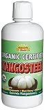 Dynamic Health Organic Certified Mangosteen Juice Blend, 33.8-Ounce Bottle