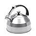 Evco International Creative Home Panorama Stainless Steel Tea Kettle, 3.7 quart, Silver