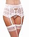Escante Women's Garter Belt of Stretch lace